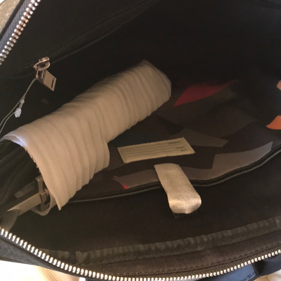 Jack Spade Briefcase laptop dipped Nubuck NWT - Picture 6 of 8